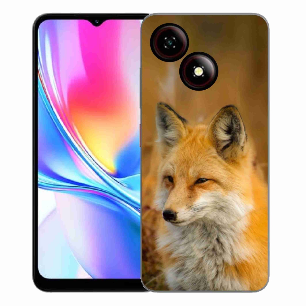 ZTE Blade A35E zselés tok mmCase - fox