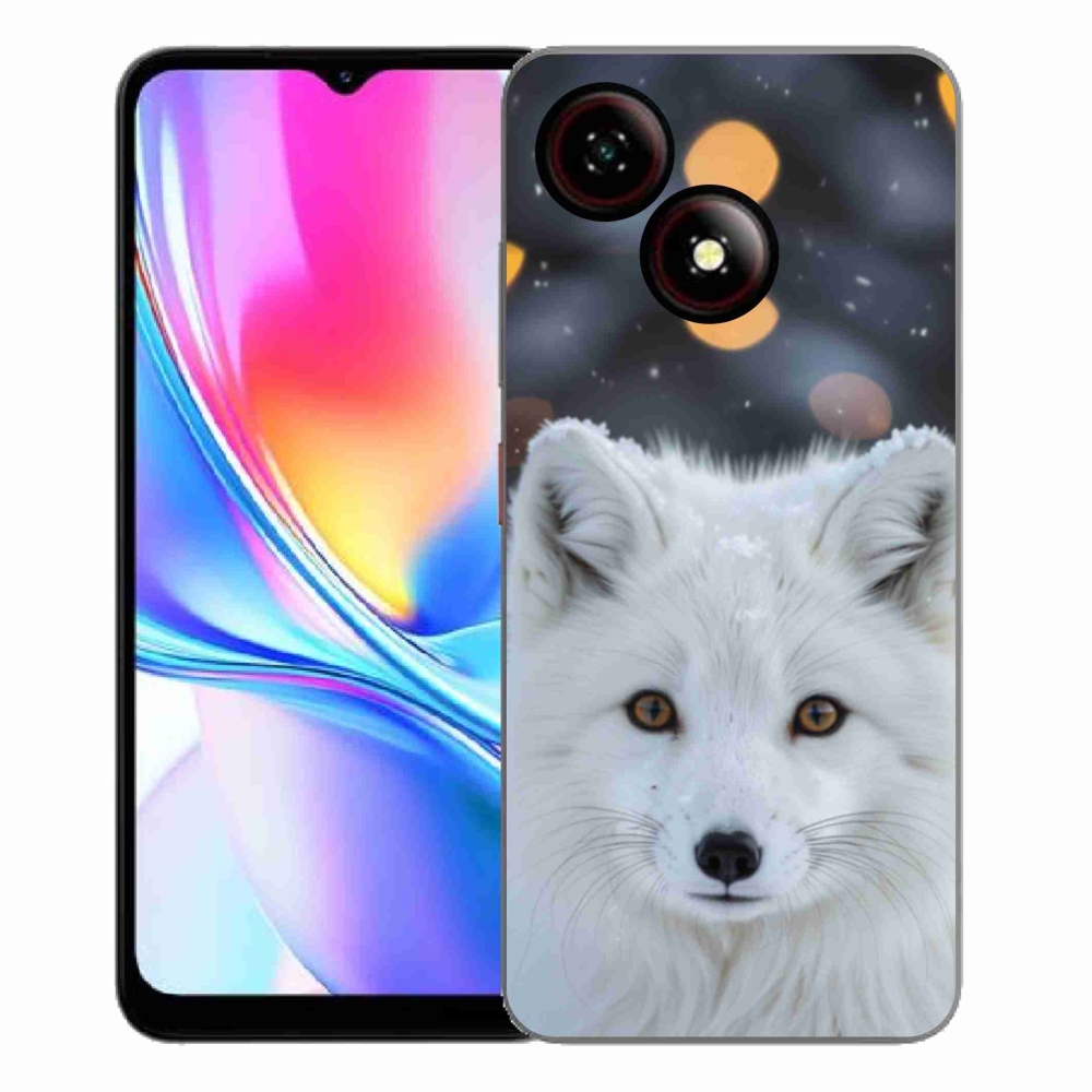 ZTE Blade A35E zselés tok mmCase - polár róka