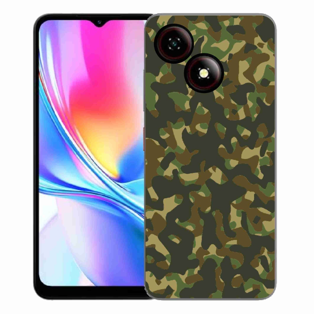 ZTE Blade A35E zselés tok mmCase - terepszínű mintázat 1