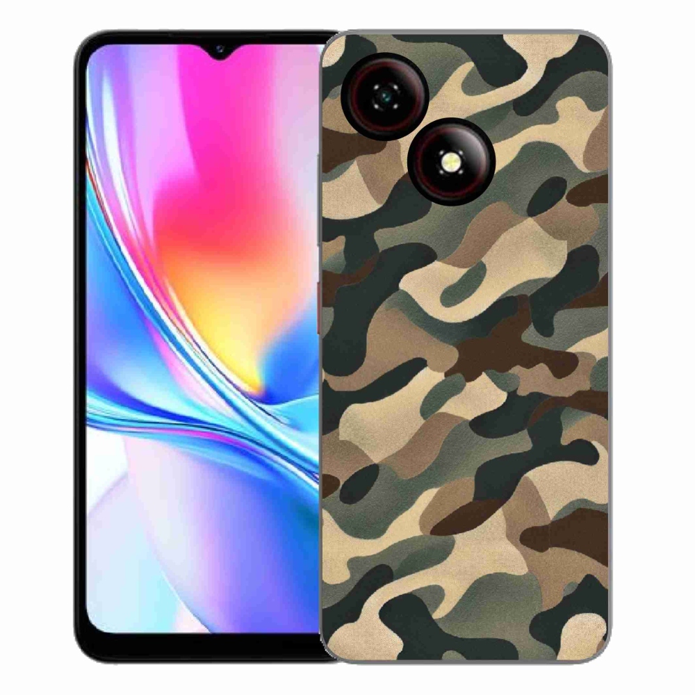 ZTE Blade A35E zselés tok mmCase - terepszínű minta 11