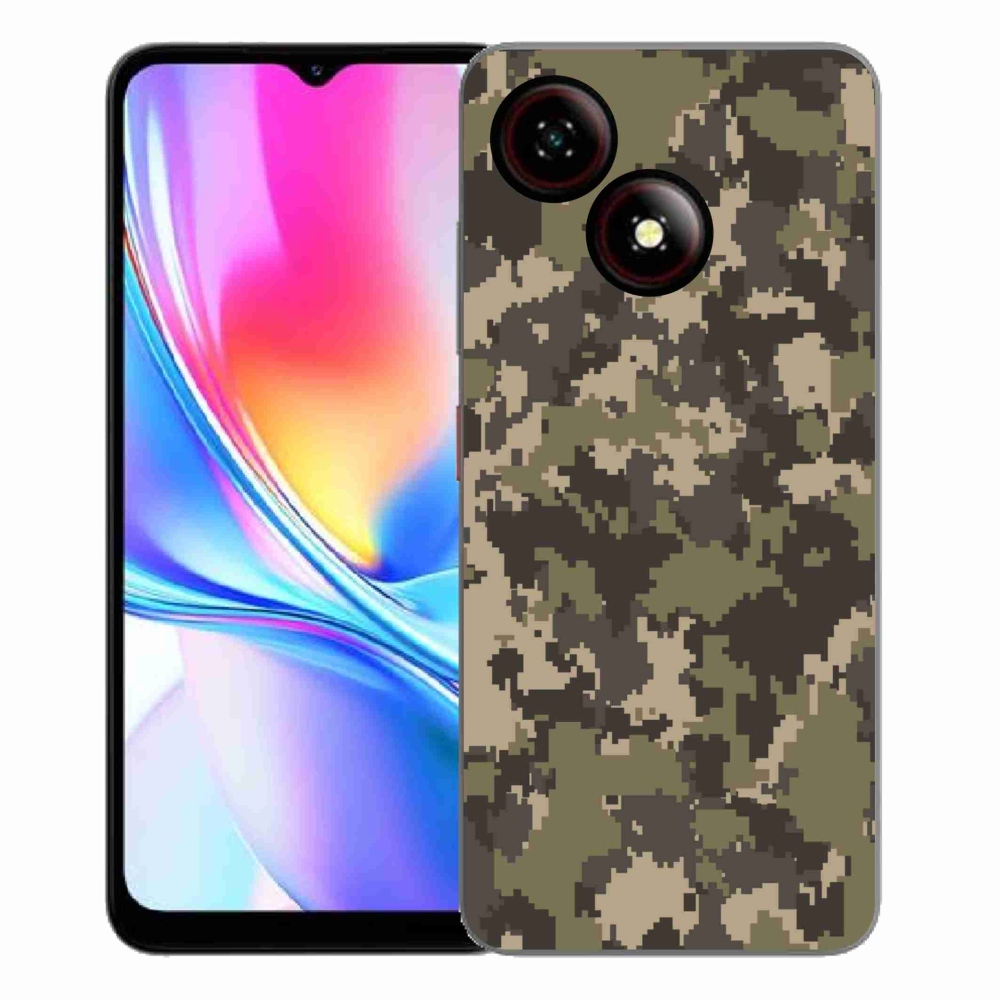 ZTE Blade A35E zselés tok mmCase - terepszínű mintázat 12
