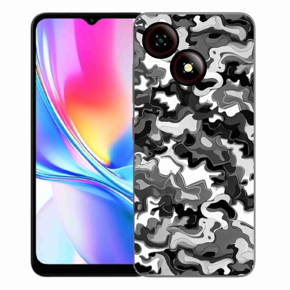 ZTE Blade A35E zselés tok mmCase - terepszínű minta 3