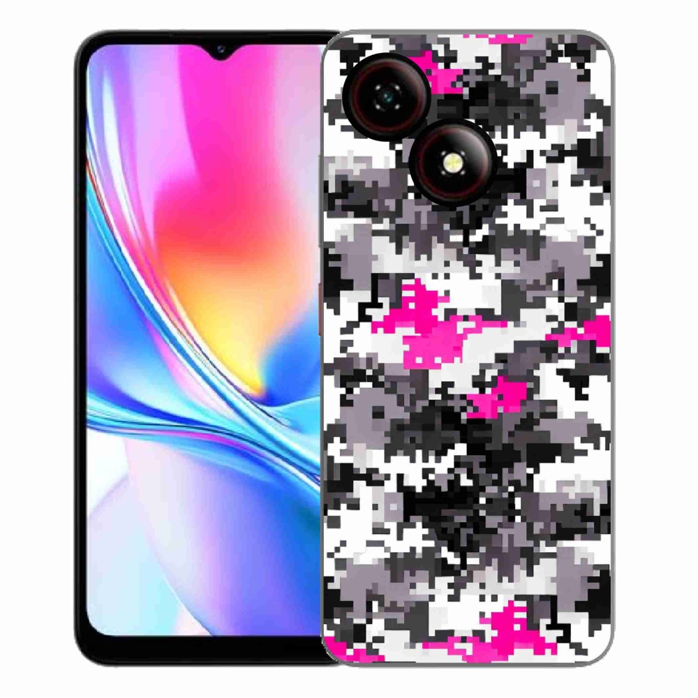 ZTE Blade A35E zselés tok mmCase - terepszínű minta 4