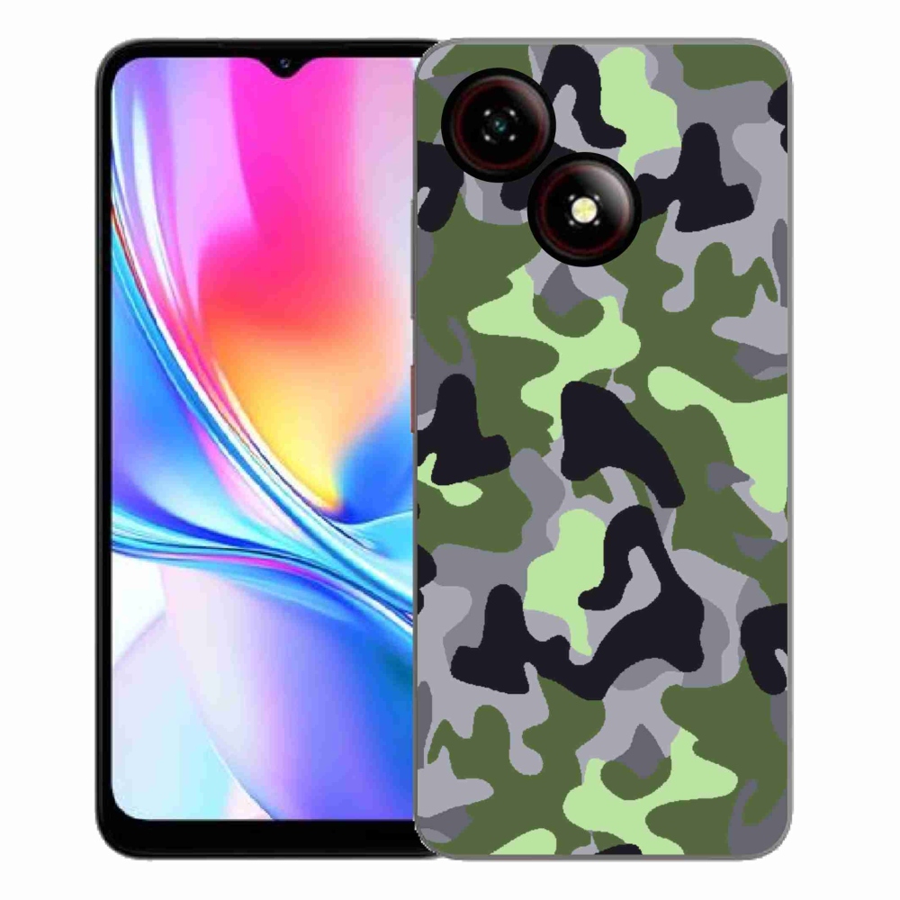 ZTE Blade A35E zselés tok mmCase - terepszínű minta 7