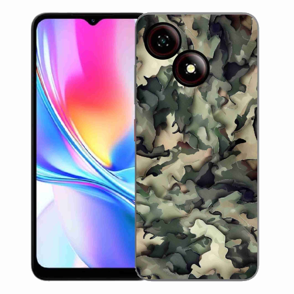 ZTE Blade A35E zselés tok mmCase - terepszínű minta 9