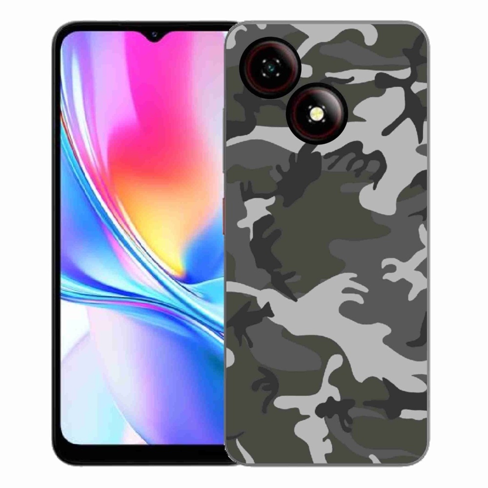 ZTE Blade A35E zselés tok mmCase - terepszínű mintázat