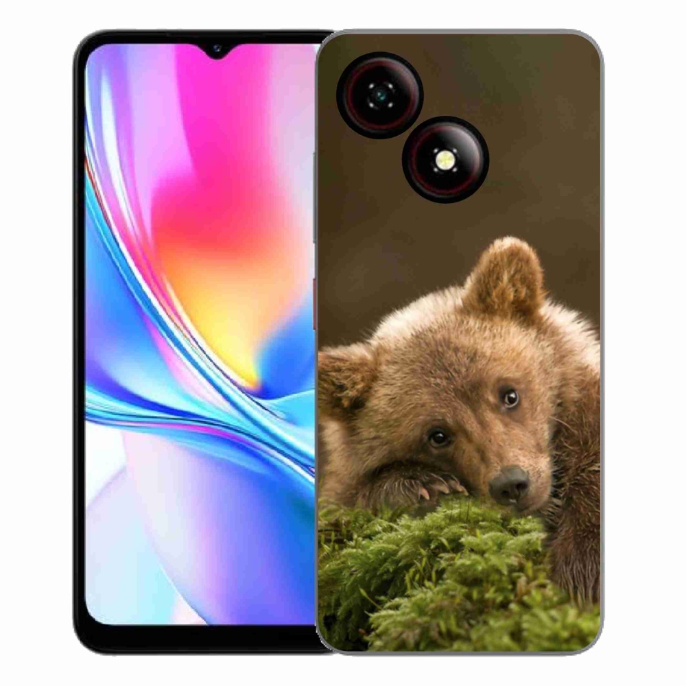 ZTE Blade A35E zselés tok mmCase - medve