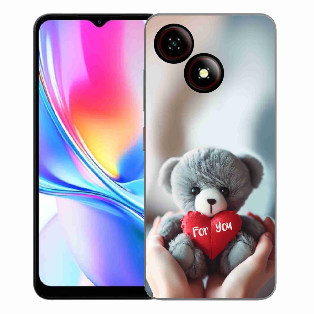 ZTE Blade A35E zselés borító mmCase - mackó a szerelmesek számára