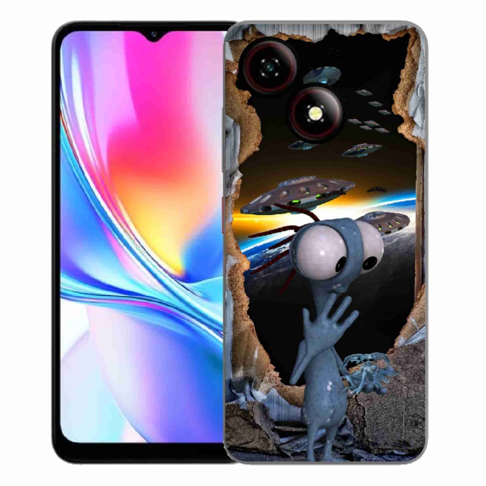 ZTE Blade A35E zselés tok mmCase - idegen