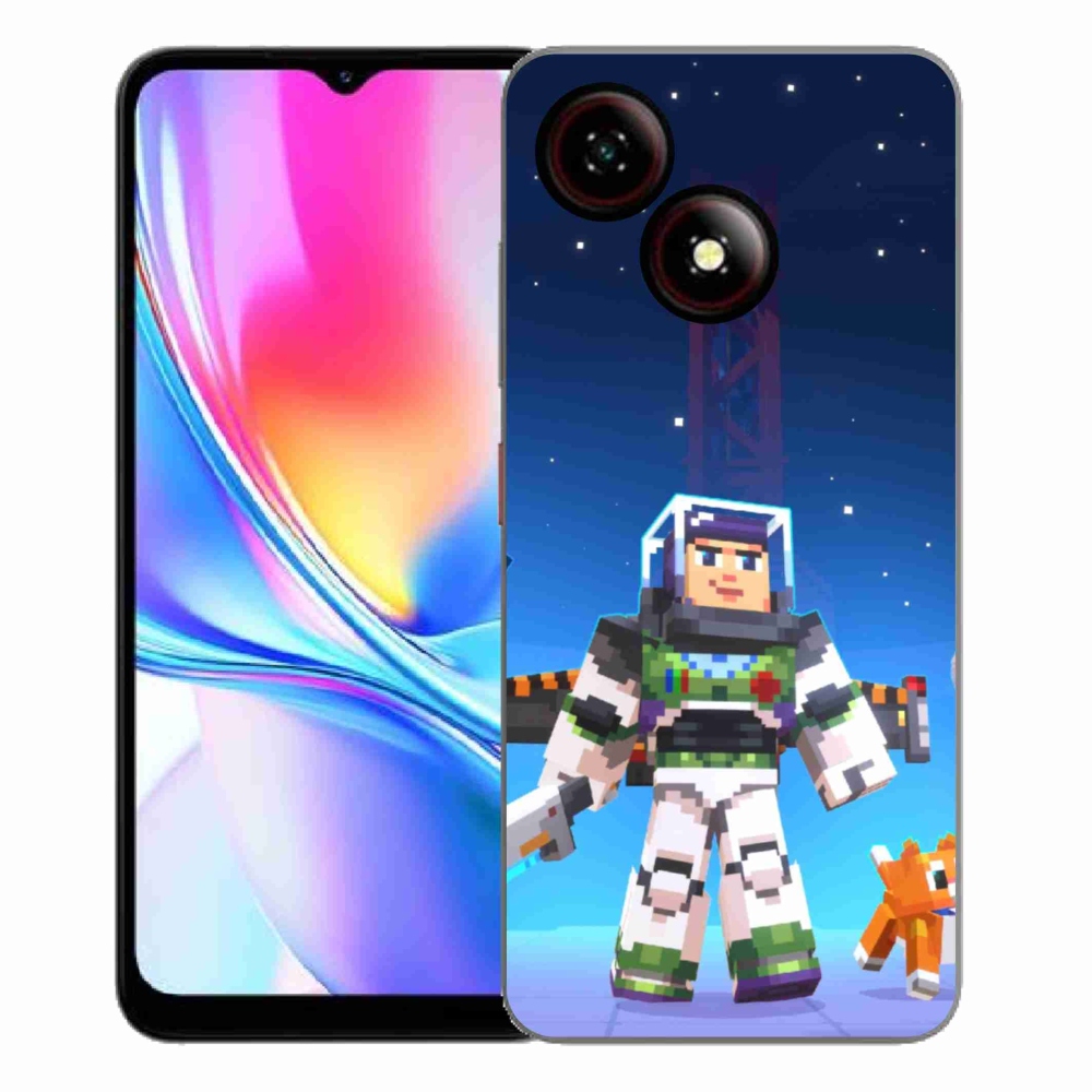 ZTE Blade A35E zselés borítás mmCase - minecraft 2
