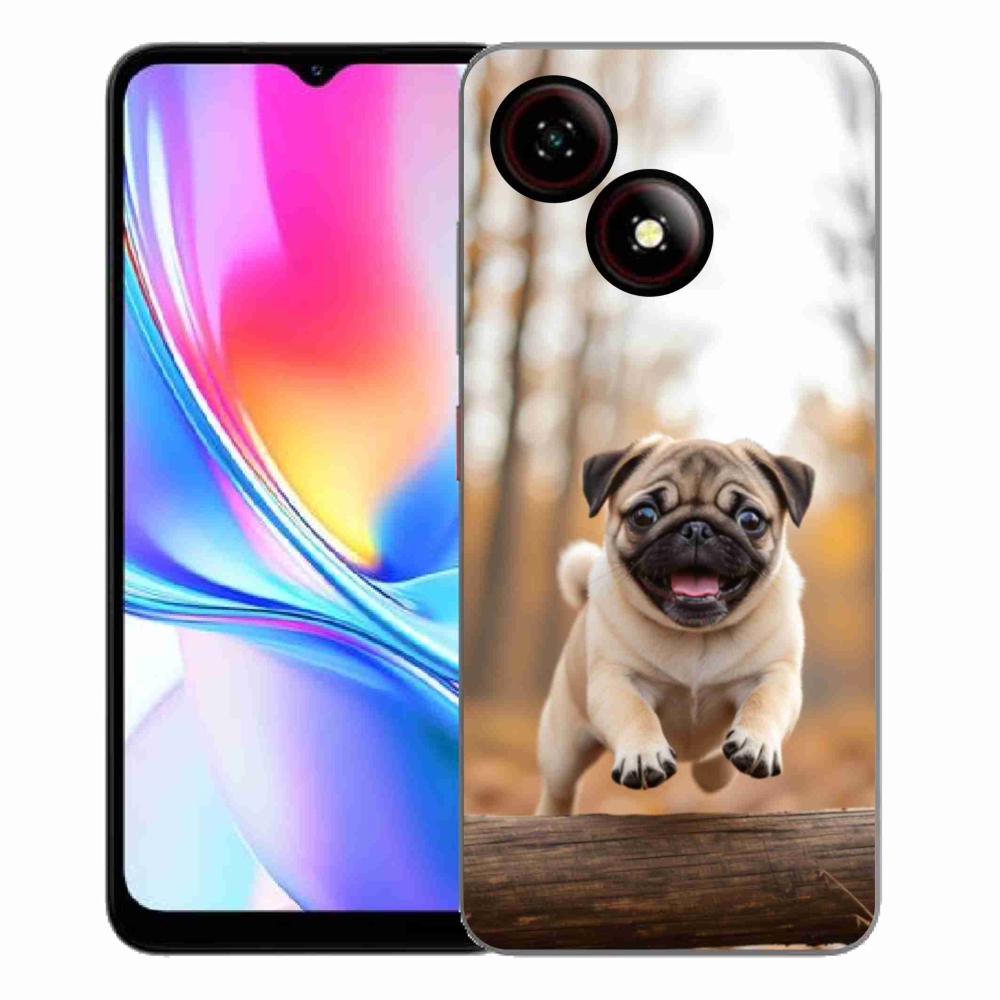 ZTE Blade A35E zselés tok mmCase - mopsz 2