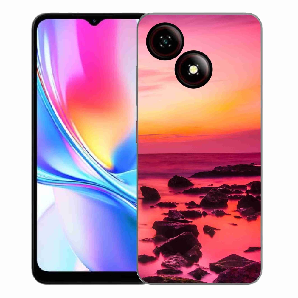 ZTE Blade A35E zselés borító mmCase - tenger és ragyogás