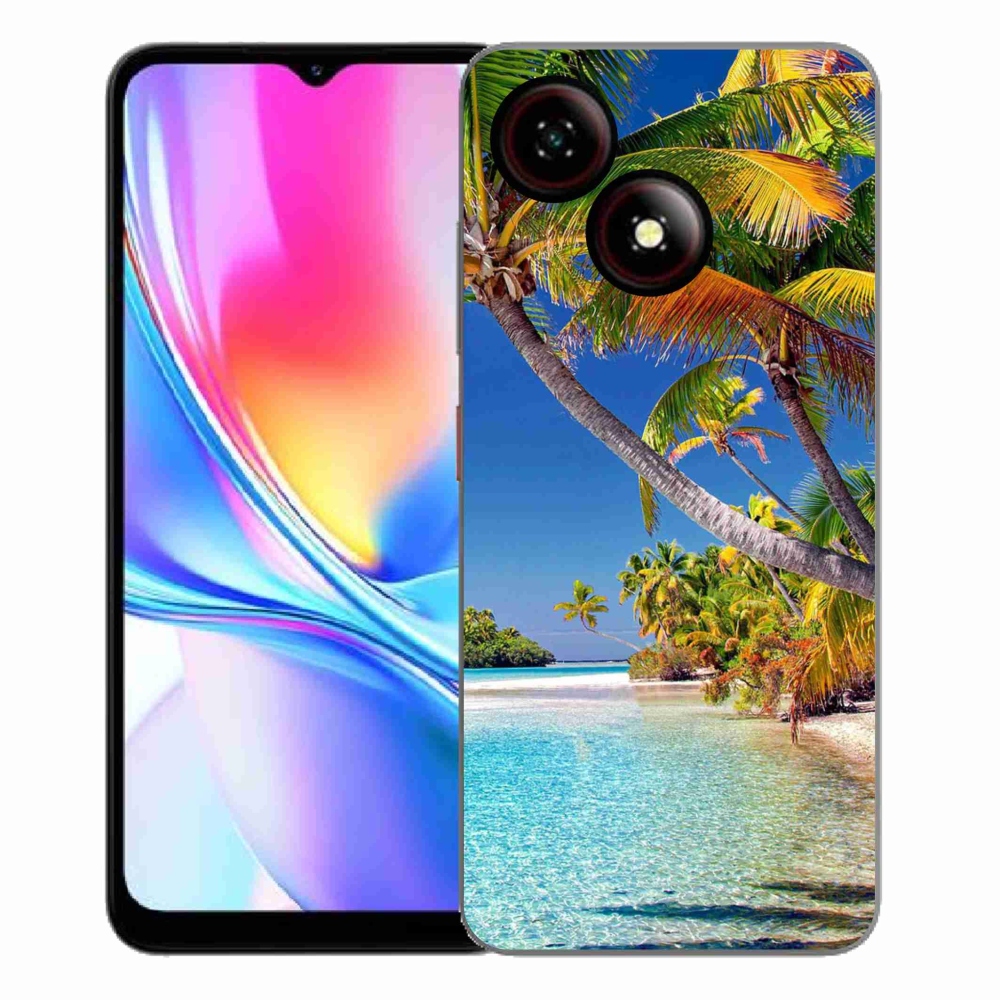 ZTE Blade A35E zselés tok mmCase - tengerpart