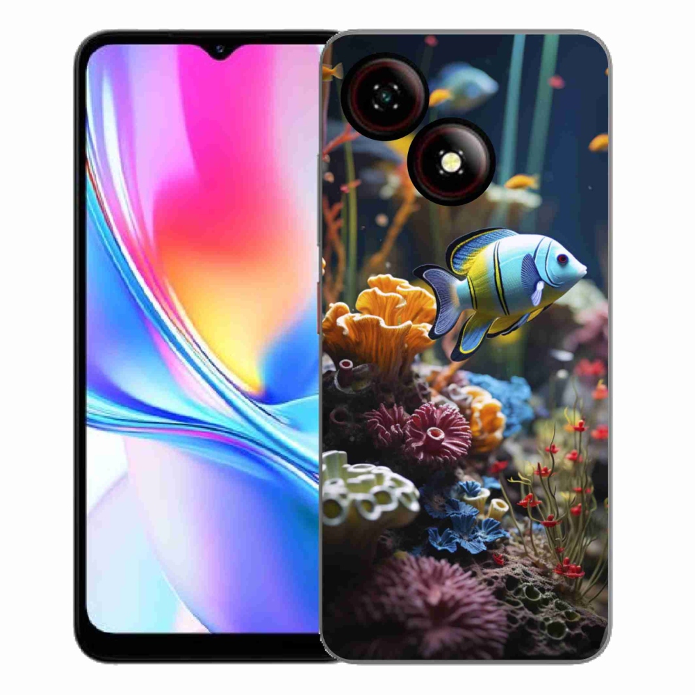 ZTE Blade A35E - Sea World 5 gél borítás mmCase a ZTE Blade A35E - Sea World 5 készülékre