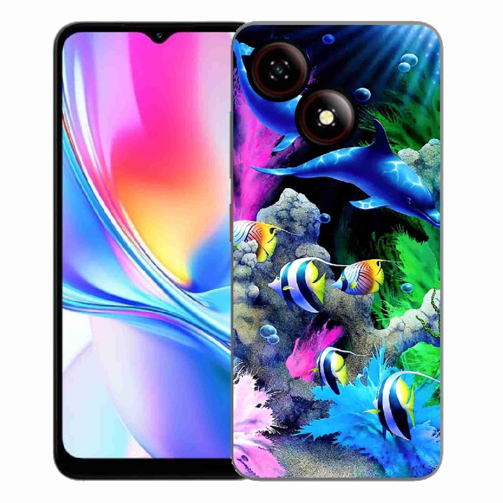 ZTE Blade A35E zselés tok mmCase - marine world