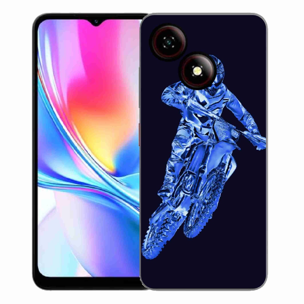 ZTE Blade A35E zselés tok mmCase - motocross 1