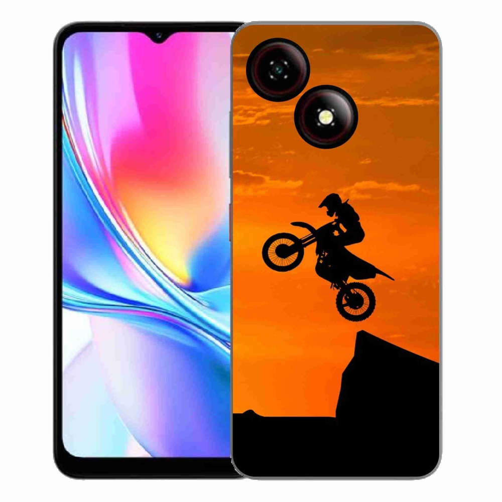 ZTE Blade A35E zselés tok mmCase - motocross