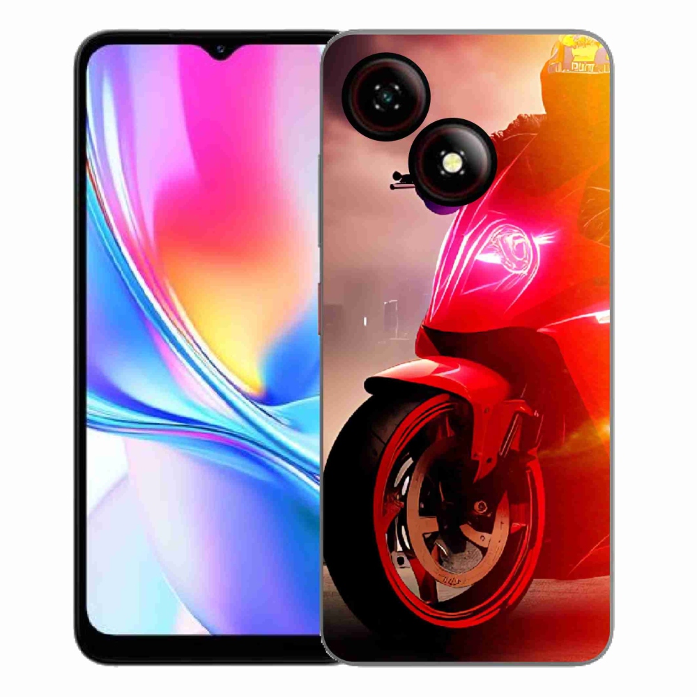 ZTE Blade A35E zselés tok mmCase - motorkerékpárhoz