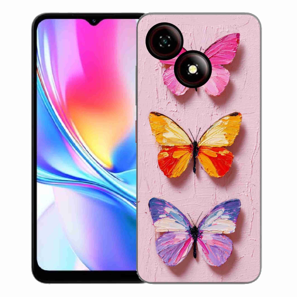 ZTE Blade A35E zselés tok mmCase - pillangó szentháromság