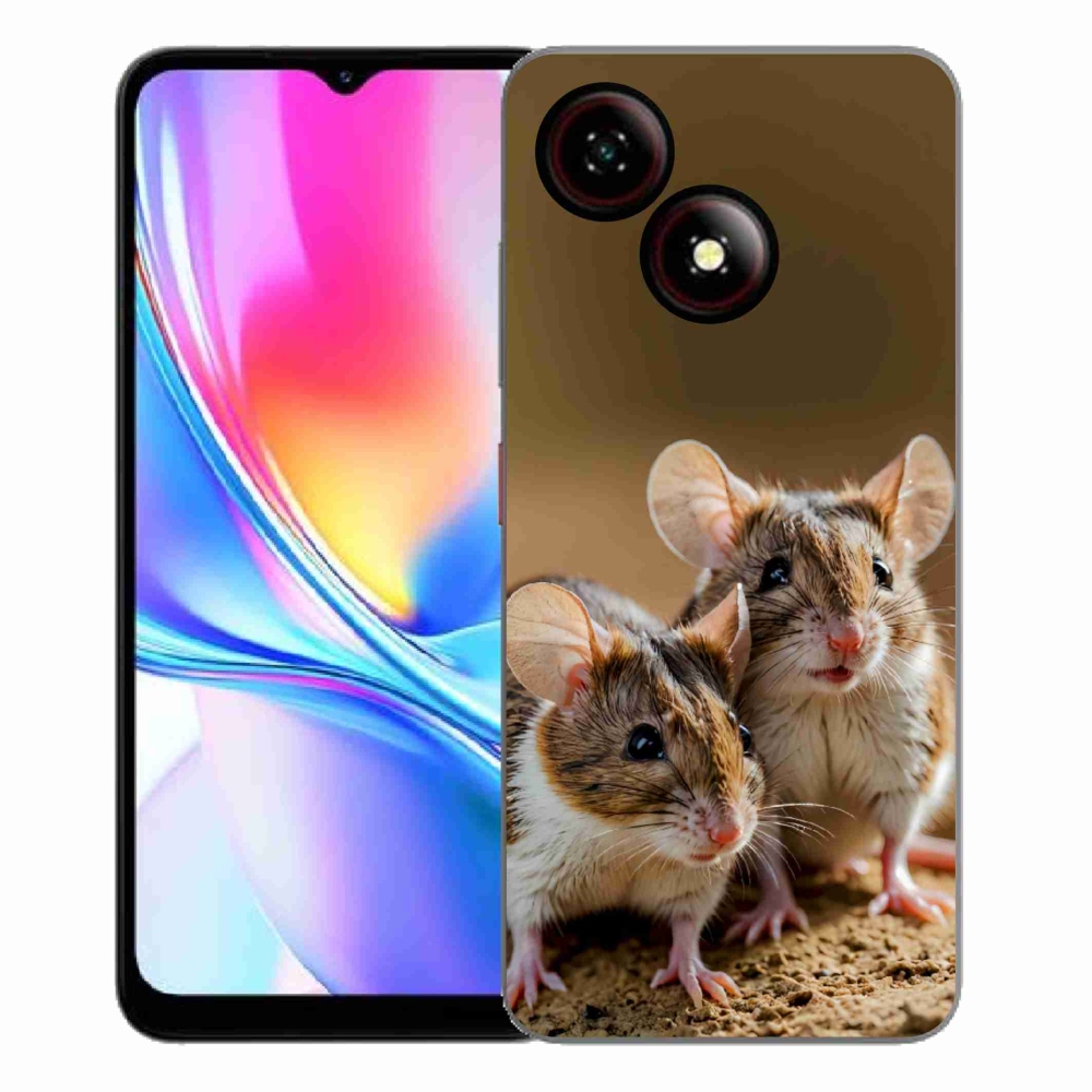 ZTE Blade A35E zselés tok mmCase - egér duóhoz