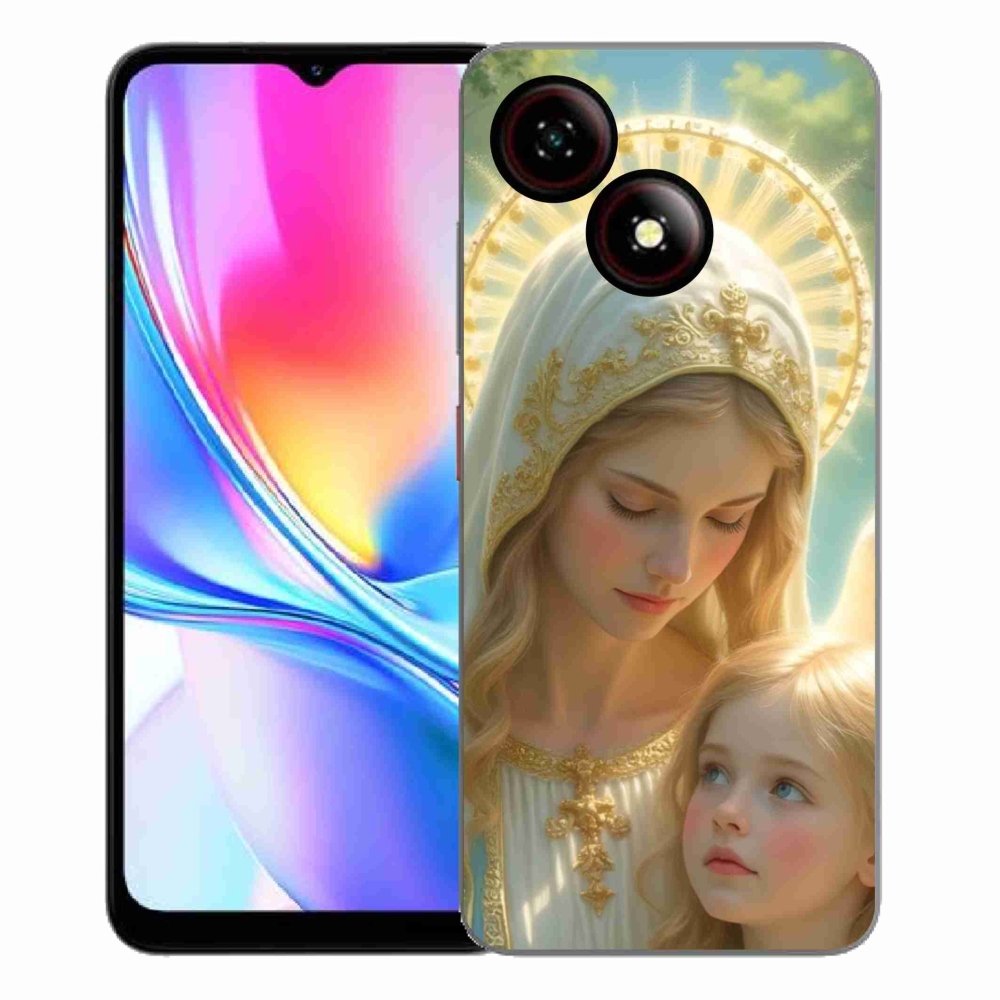 ZTE Blade A35E zselés borító mmCase - vallási téma 2