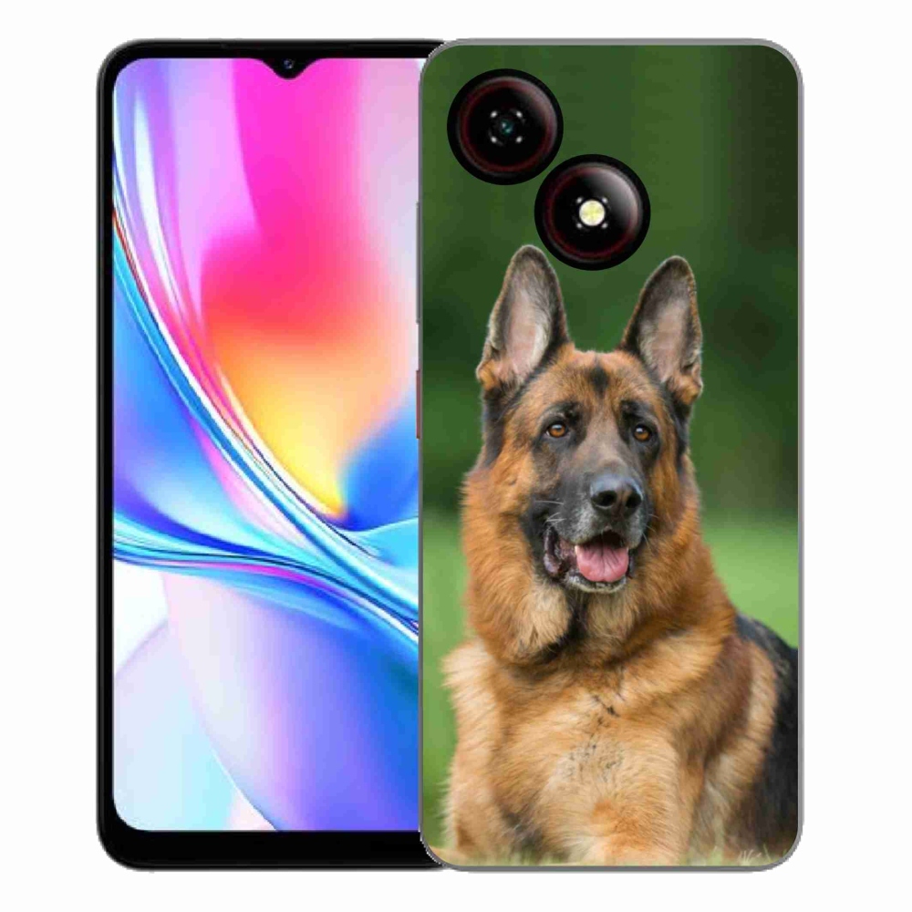 ZTE Blade A35E zselés tok mmCase - Német juhászkutya