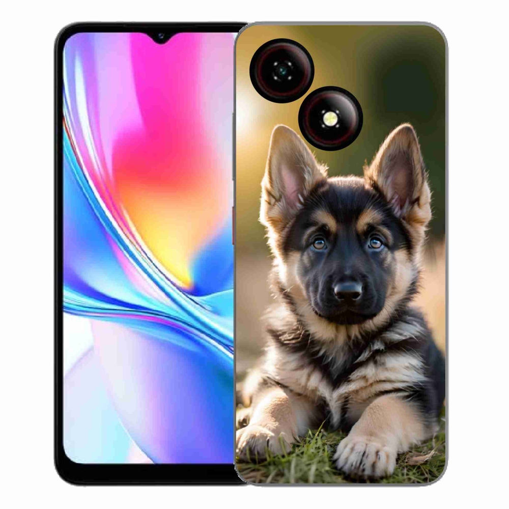 ZTE Blade A35E zselés borító mmCase - Német juhász a vadonban
