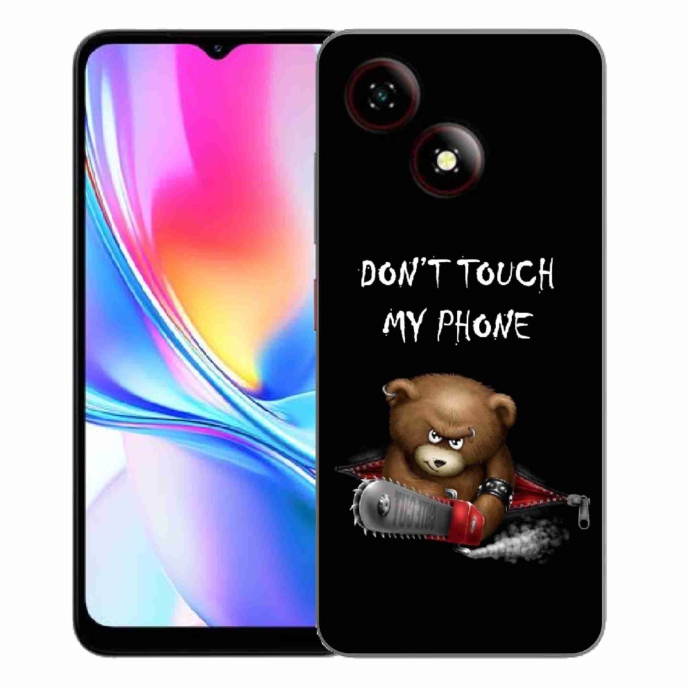 ZTE Blade A35E zselés borító mmCase - ne érintse meg a telefont