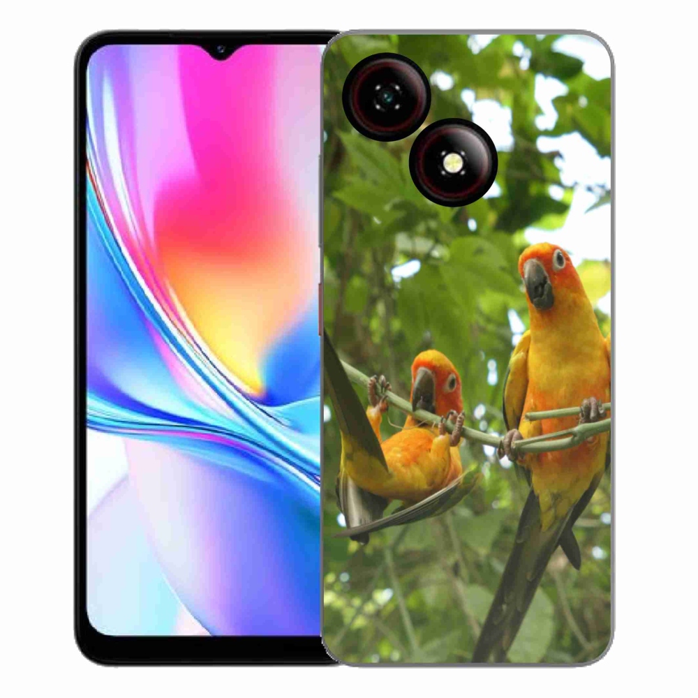 ZTE Blade A35E zselés borító mmCase - papagájok aratingy