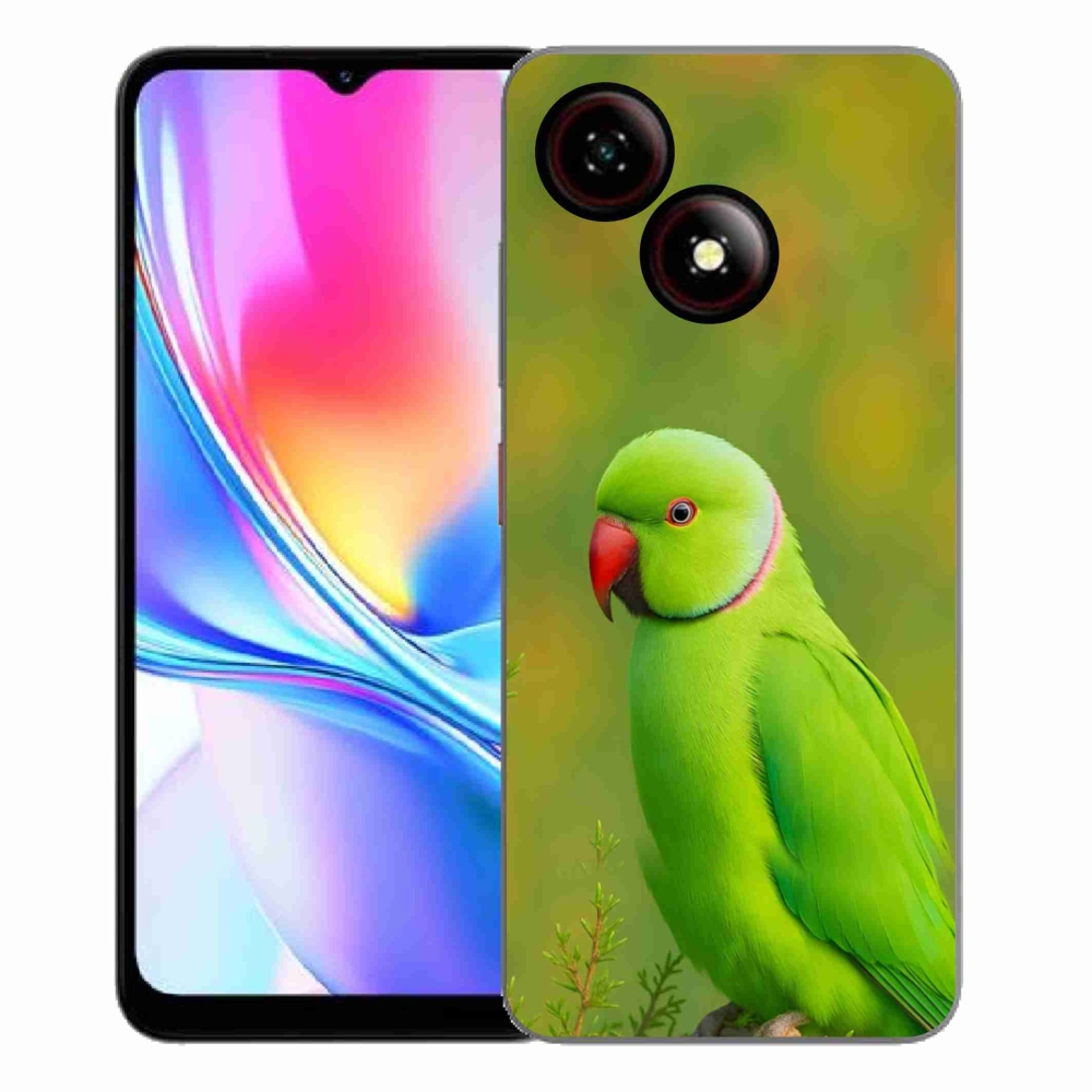ZTE Blade A35E zselés tok mmCase - papagáj alexander 2