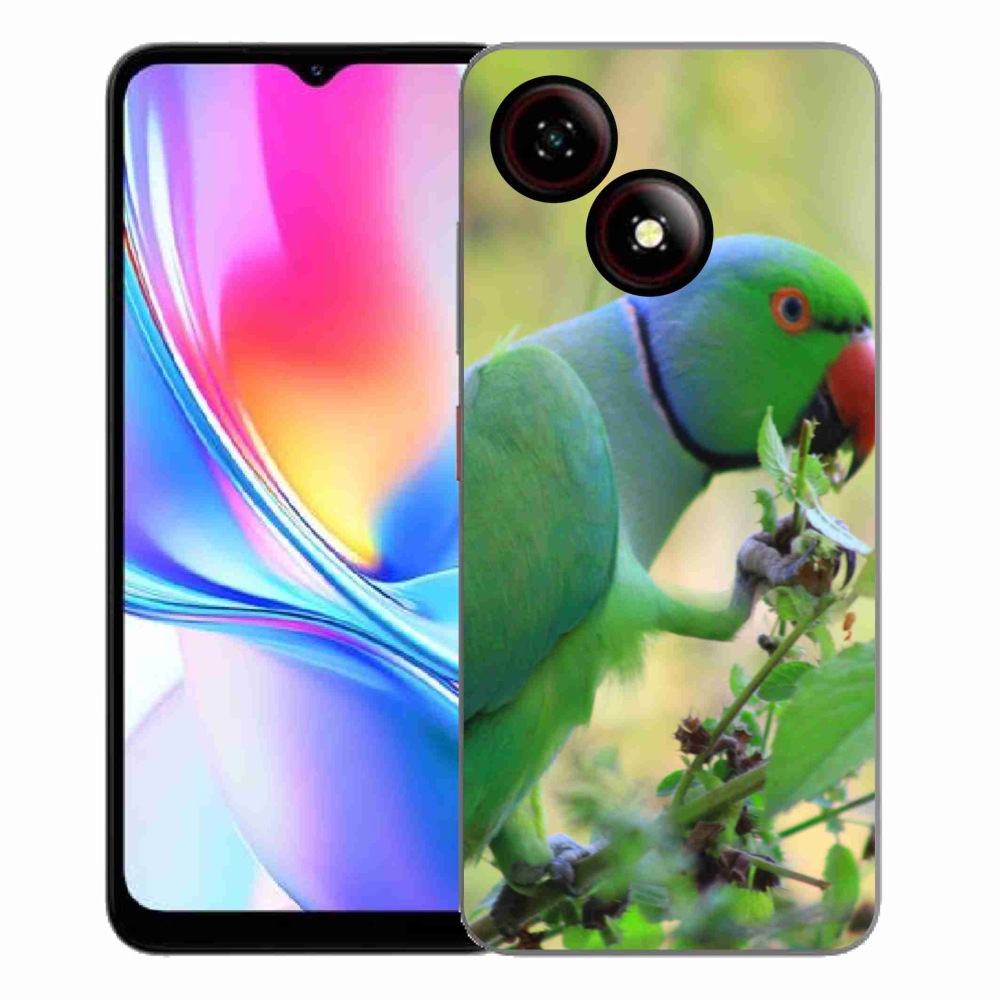 ZTE Blade A35E zselés tok mmCase - papagáj alexandr