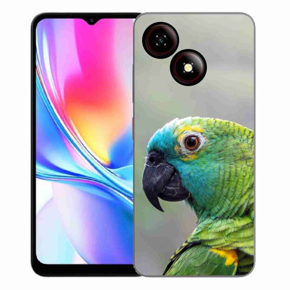 ZTE Blade A35E zselés tok mmCase - papagáj amazon