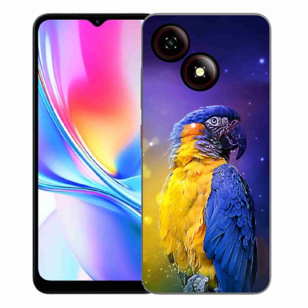 ZTE Blade A35E zselés tok mmCase - papagáj ara 1