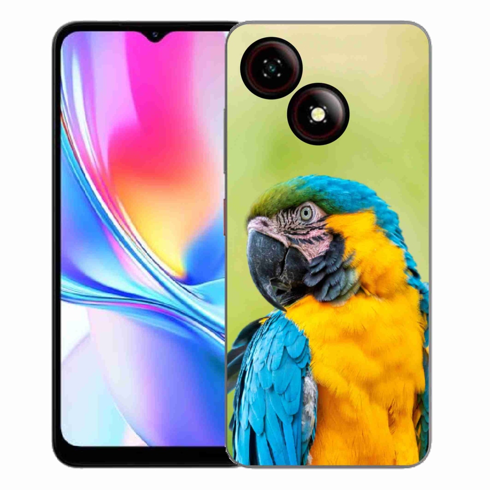 ZTE Blade A35E zselés tok mmCase - papagáj ara 2
