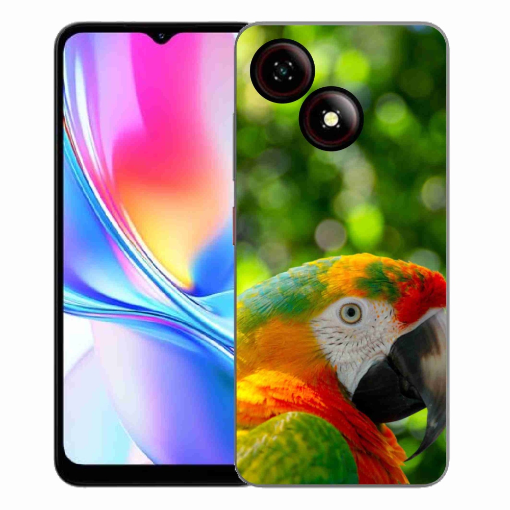 ZTE Blade A35E zselés tok mmCase - papagáj ara 3