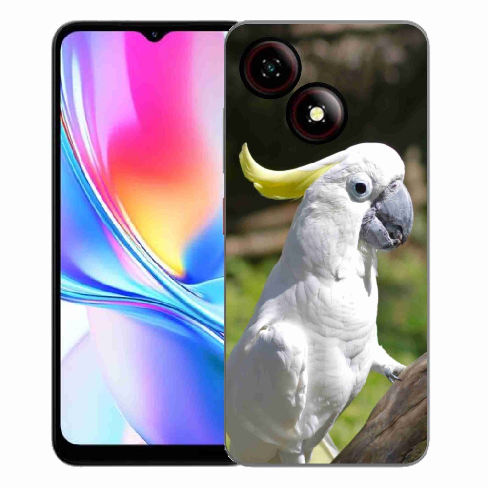 ZTE Blade A35E zselés tok mmCase - papagáj kakadu 2