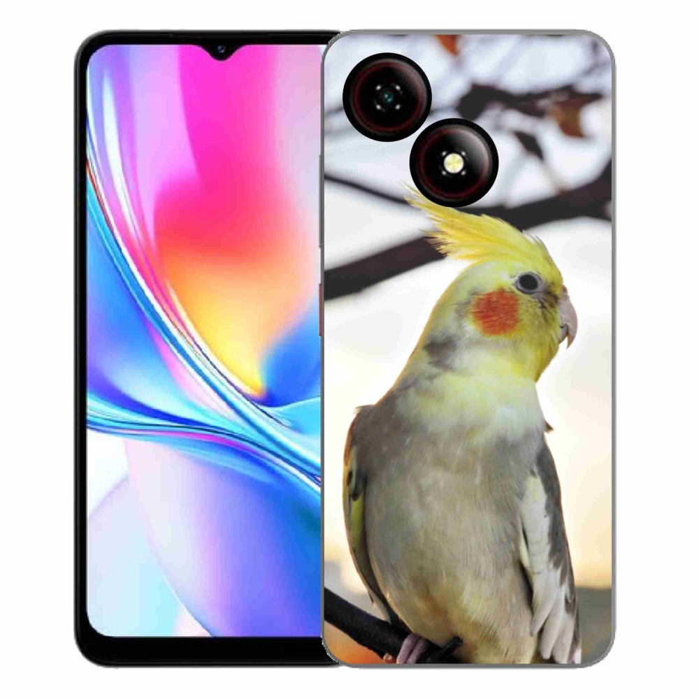 ZTE Blade A35E zselés tok mmCase - papagáj korela