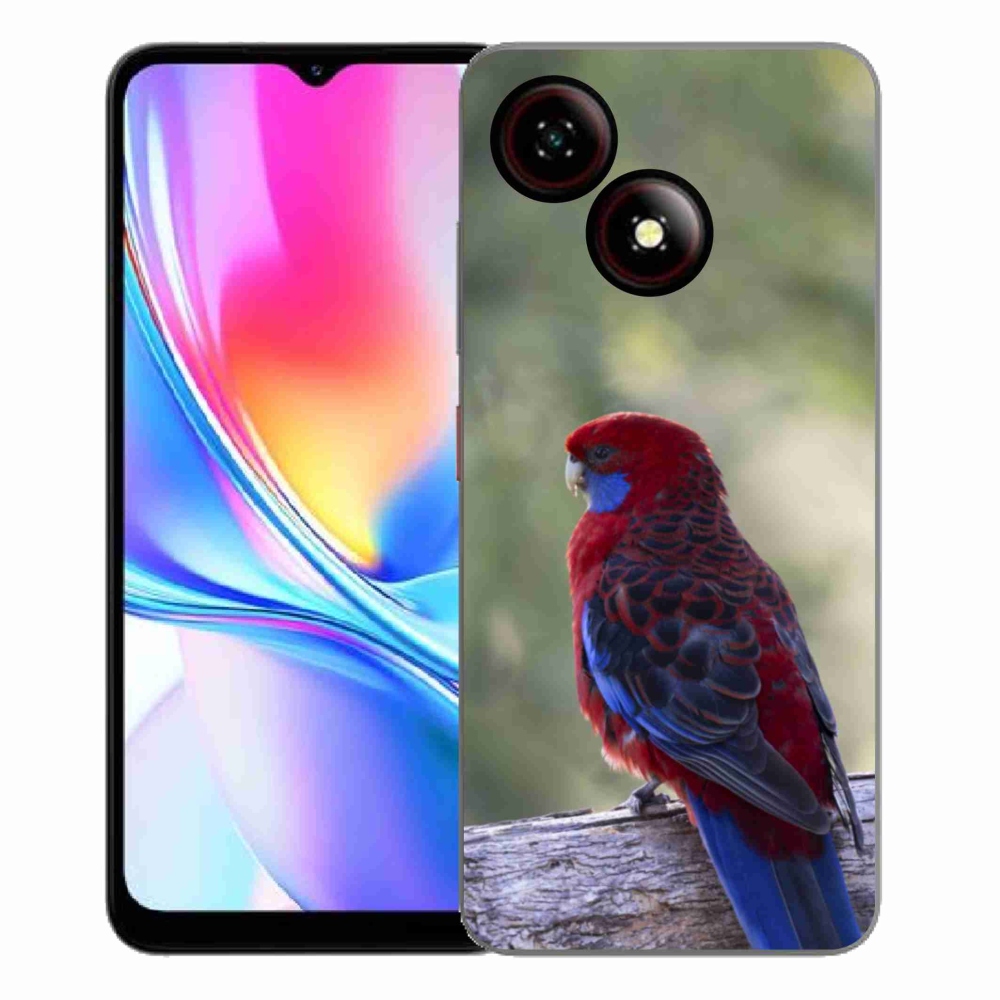 ZTE Blade A35E zselés tok mmCase - papagáj rosela
