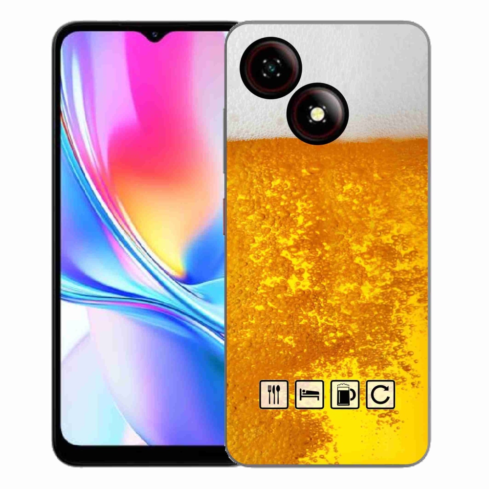 ZTE Blade A35E zselés borítás mmCase - sör motívum 3