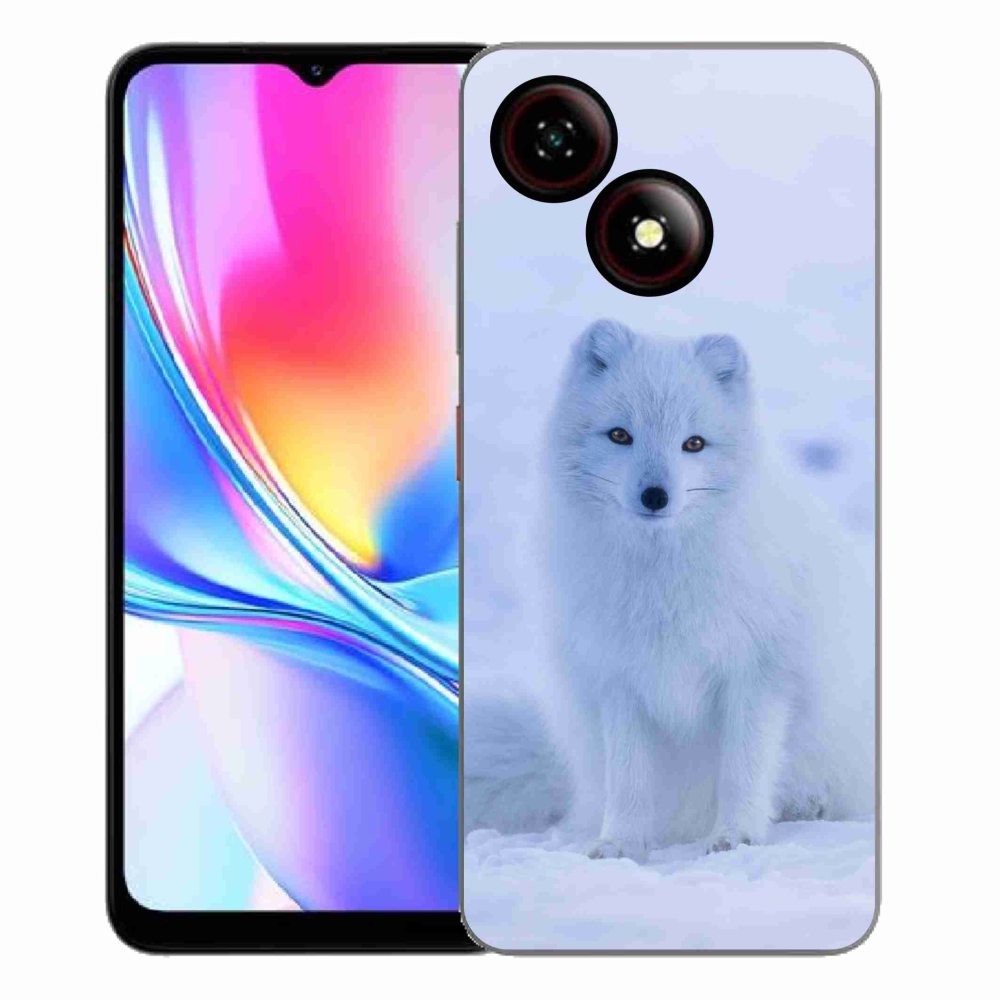ZTE Blade A35E zselés tok mmCase - polár róka