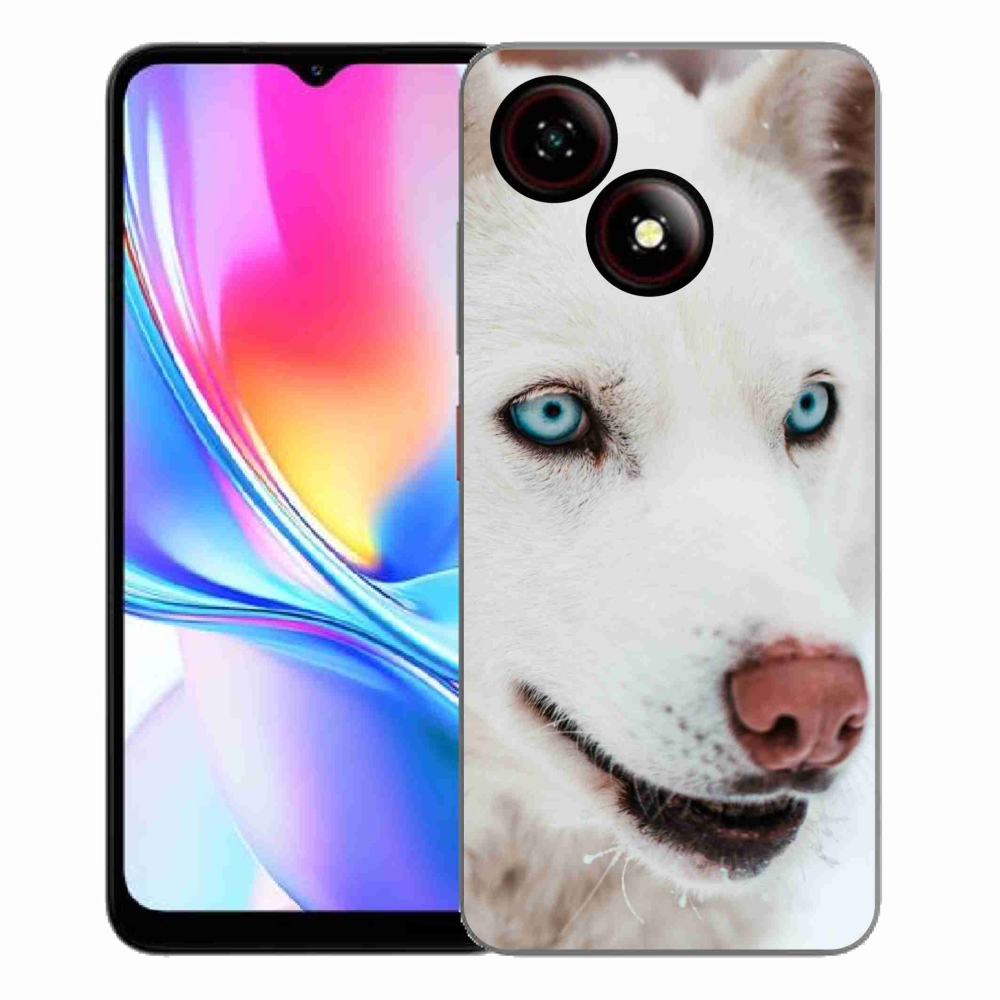 ZTE Blade A35E zselés tok mmCase - kutyaszemmel nézve