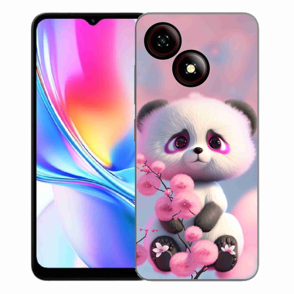 ZTE Blade A35E zselés tok mmCase - aranyos panda 1