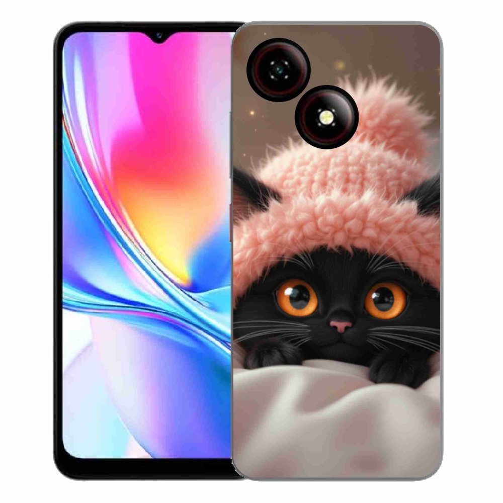 ZTE Blade A35E zselés borító mmCase - aranyos cica 7