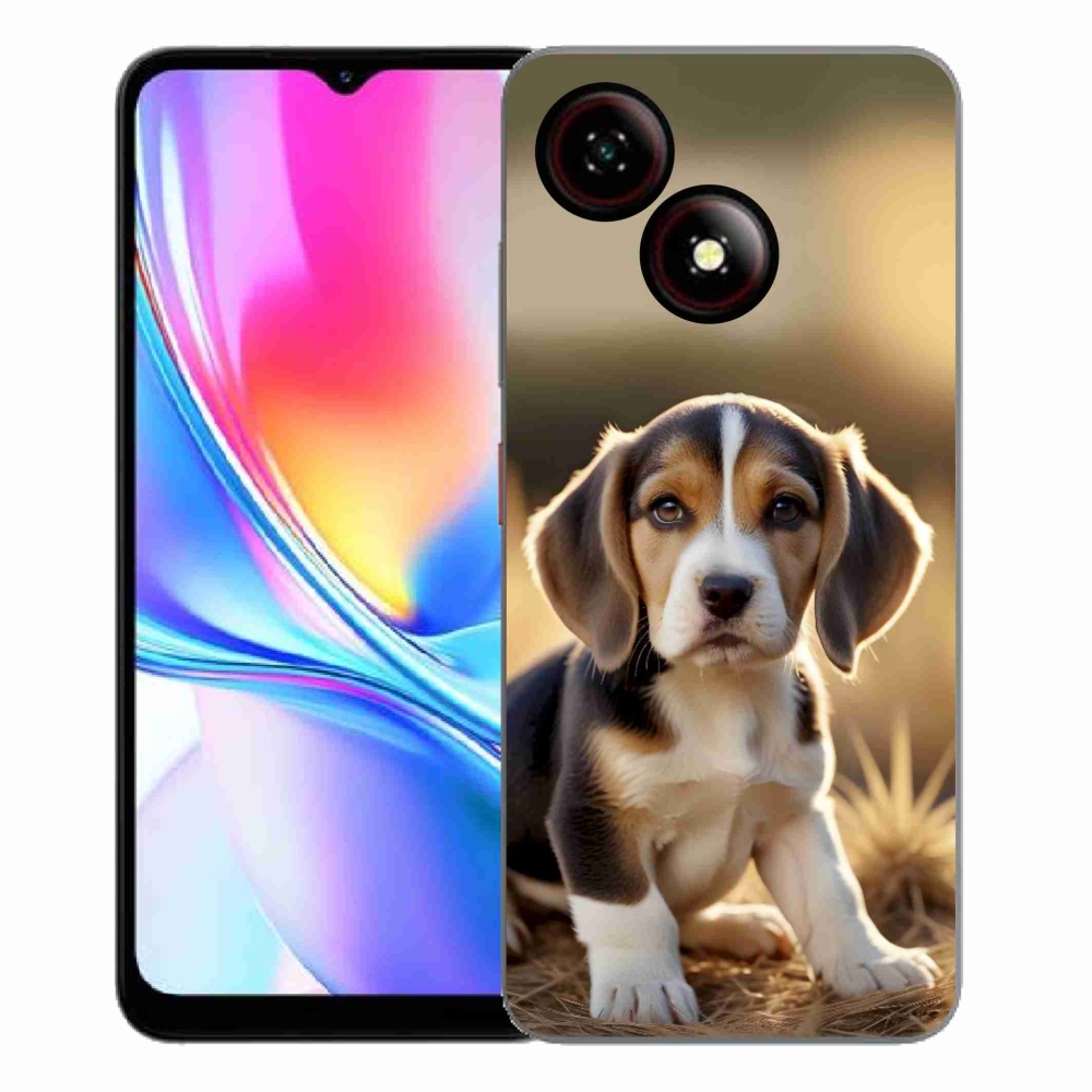 ZTE Blade A35E zselés tok mmCase - aranyos bézs színben
