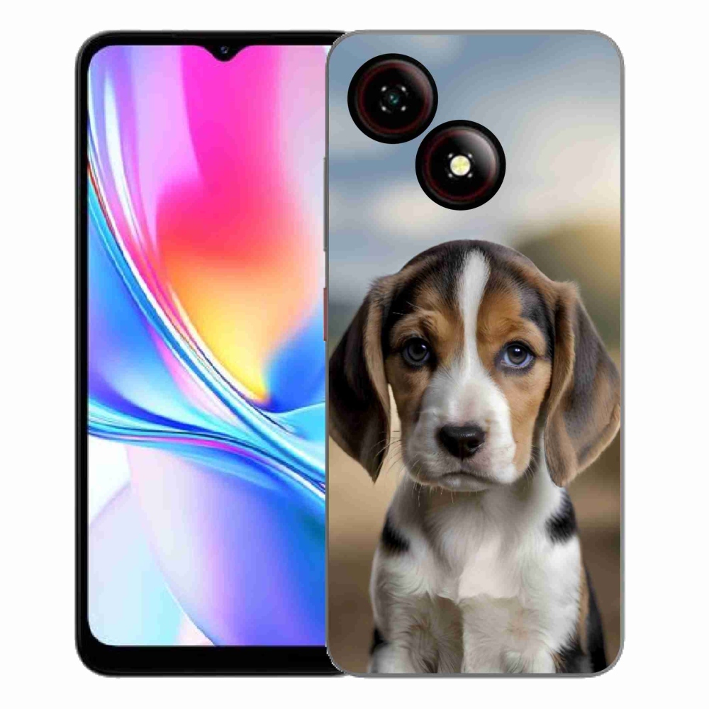 ZTE Blade A35E zselés tok mmCase - aranyos bézs színű