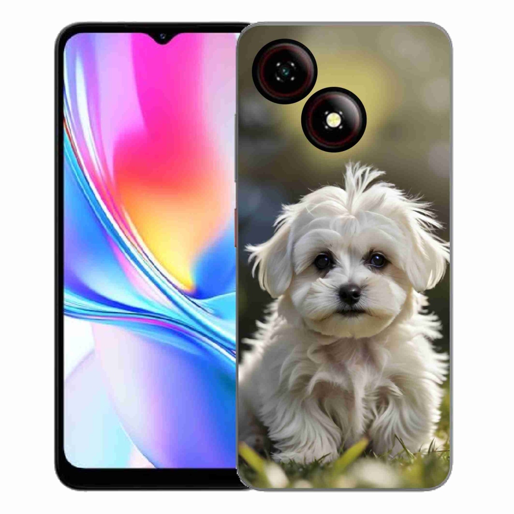 ZTE Blade A35E zselés tok mmCase - aranyos máltai kutya