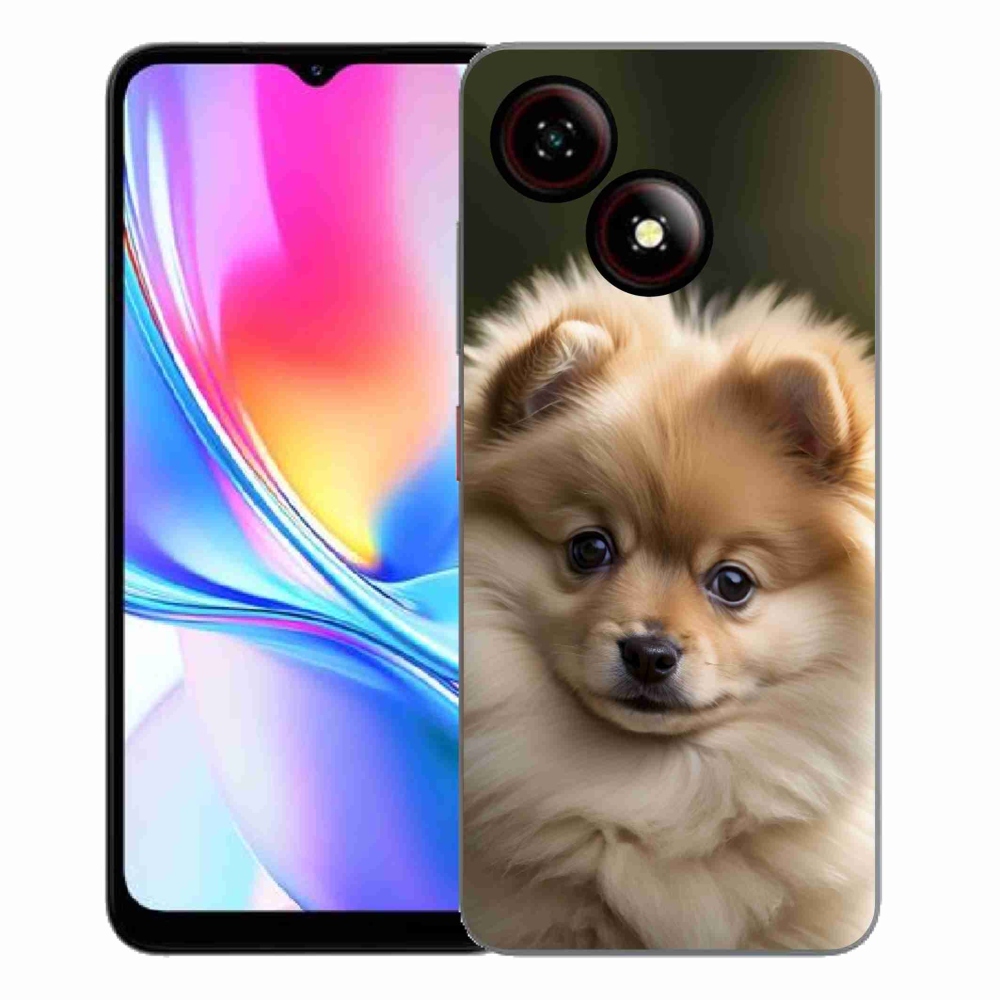 ZTE Blade A35E zselés borító mmCase - aranyos pomerániai 2