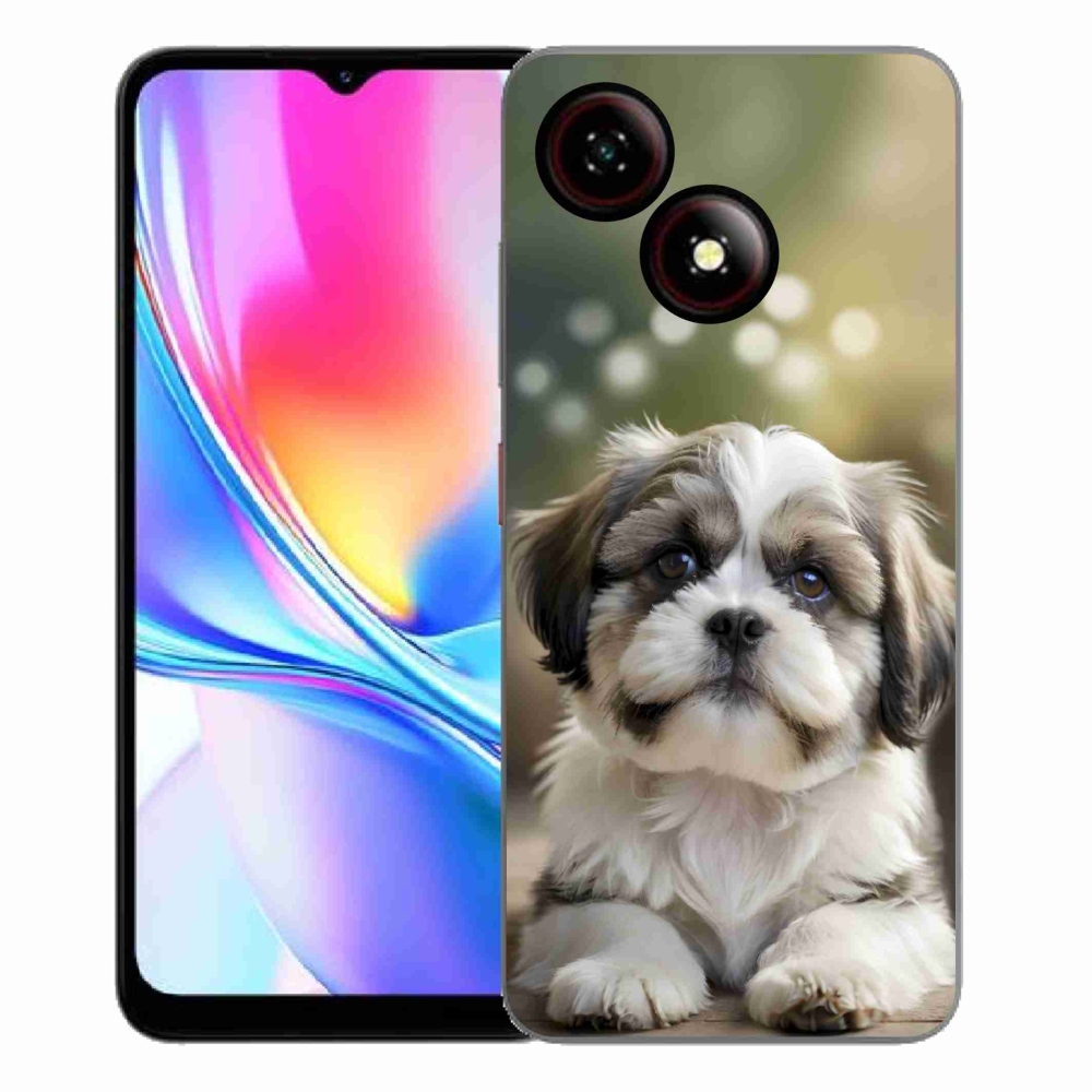 ZTE Blade A35E zselés tok mmCase - aranyos shih-tzu