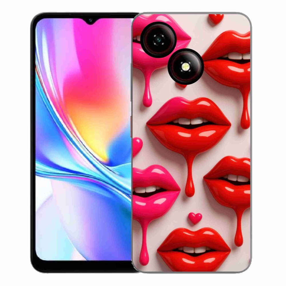 ZTE Blade A35E zselés tok mmCase - ajkak 2