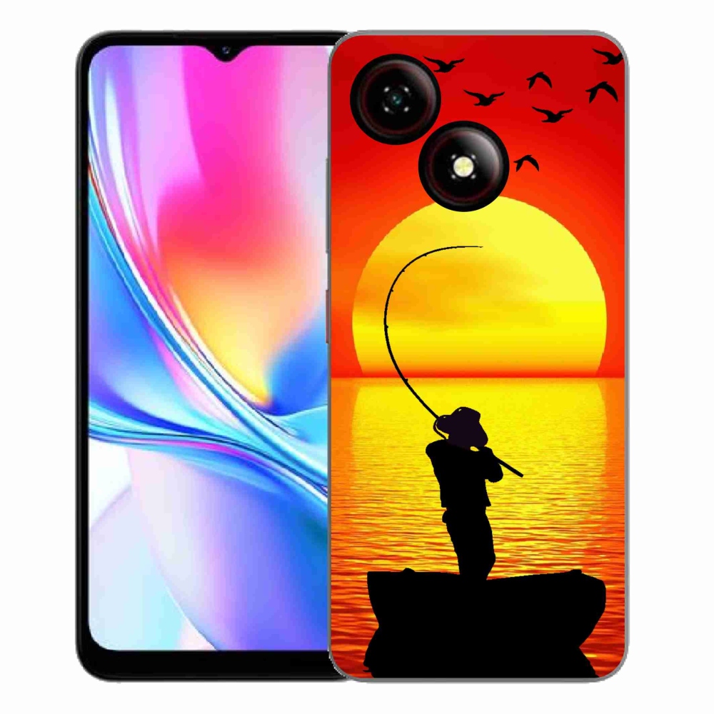 ZTE Blade A35E zselés tok mmCase - halászat